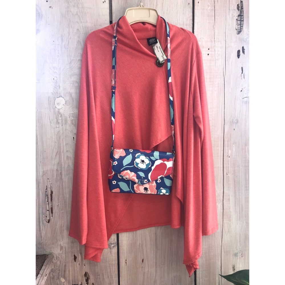 Kate Spade blue floral purse